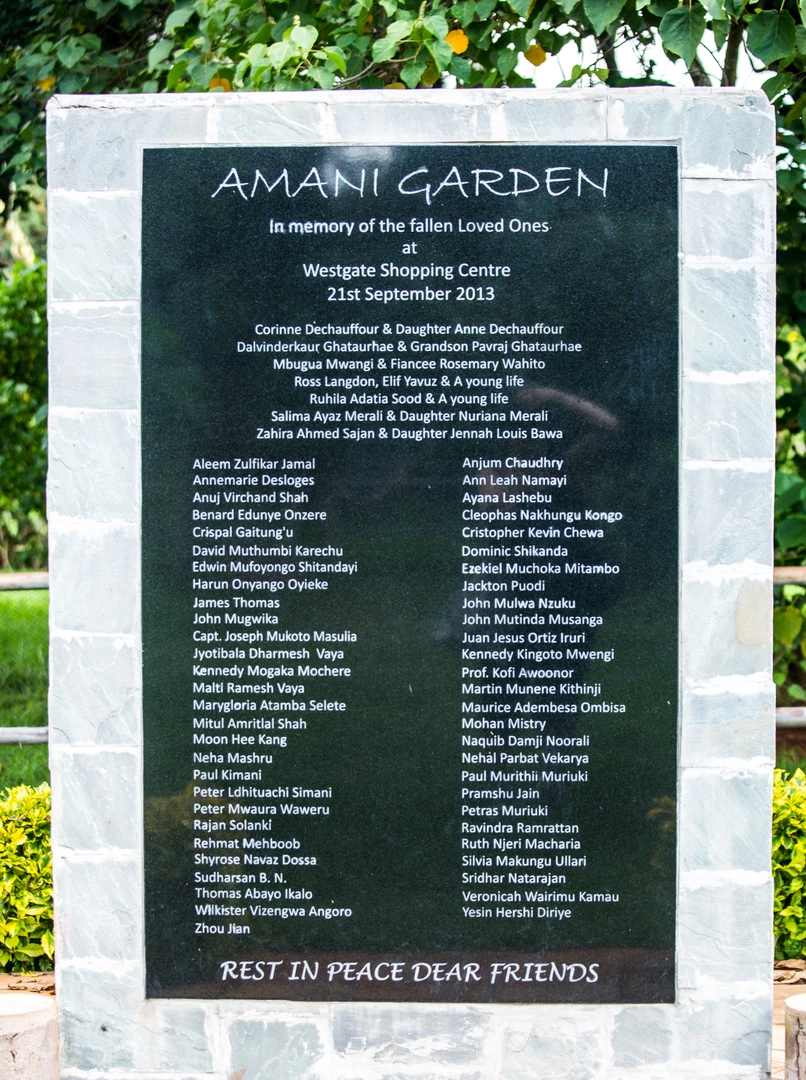 Amani Garden in Karura Forest, Nairobi